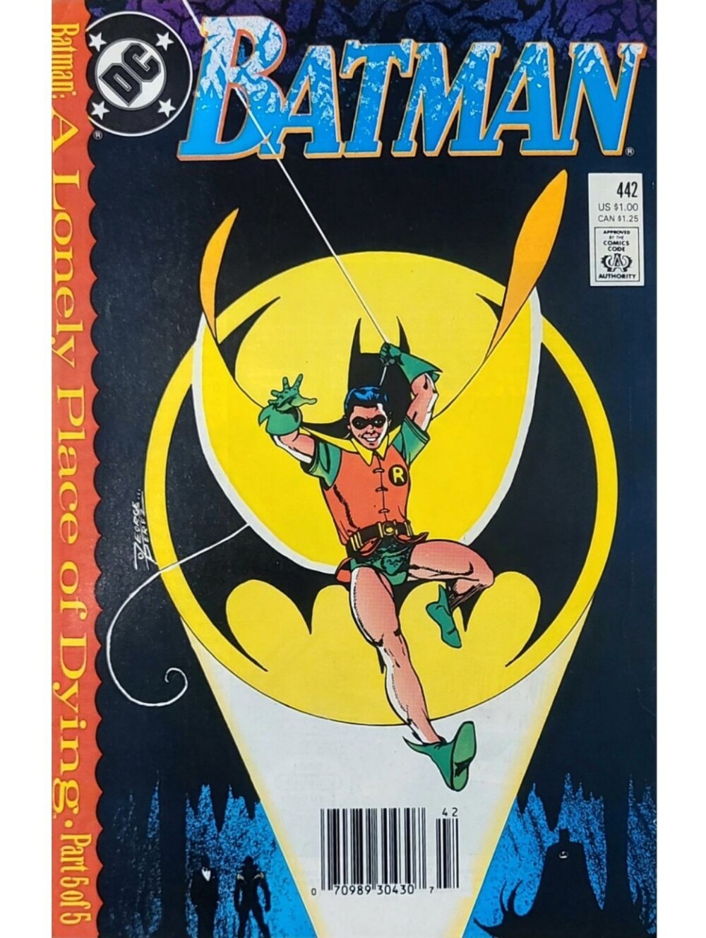 Batman #442 Vol 1 1989